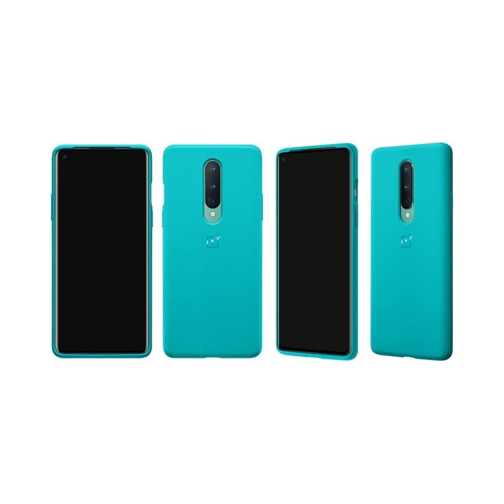 Hurtownia GSM - Etui OnePlus 8 Sandstone Bumper Case Cyjanowy - OPL002CYA - {ean13} - Hurt