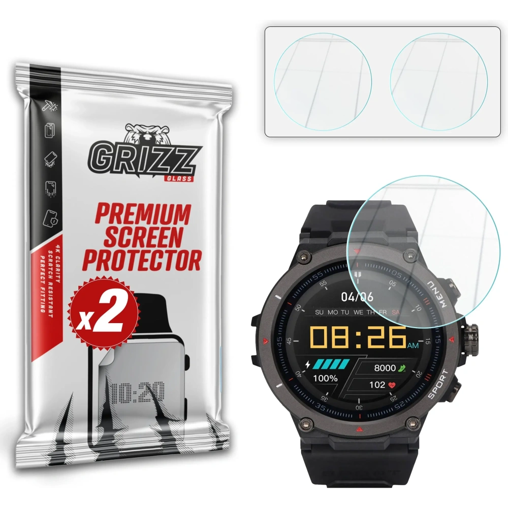 Hurtownia GSM - Szkło hybrydowe GrizzGlass HybridGlass do Garett GRS Pro - GRZ12837 - {ean13} - Hurt
