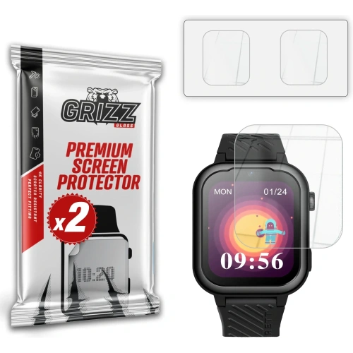 Szkło hybrydowe GrizzGlass HybridGlass do Garett Kids Essa 4G