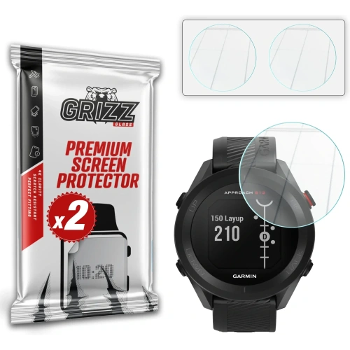 Szkło hybrydowe GrizzGlass HybridGlass do Garmin Approach S12