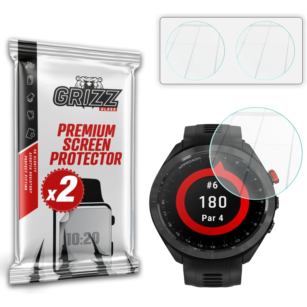 Hurtownia GSM - Szkło hybrydowe GrizzGlass HybridGlass do Garmin Approach S70 47mm - GRZ12852 - {ean13} - Hurt