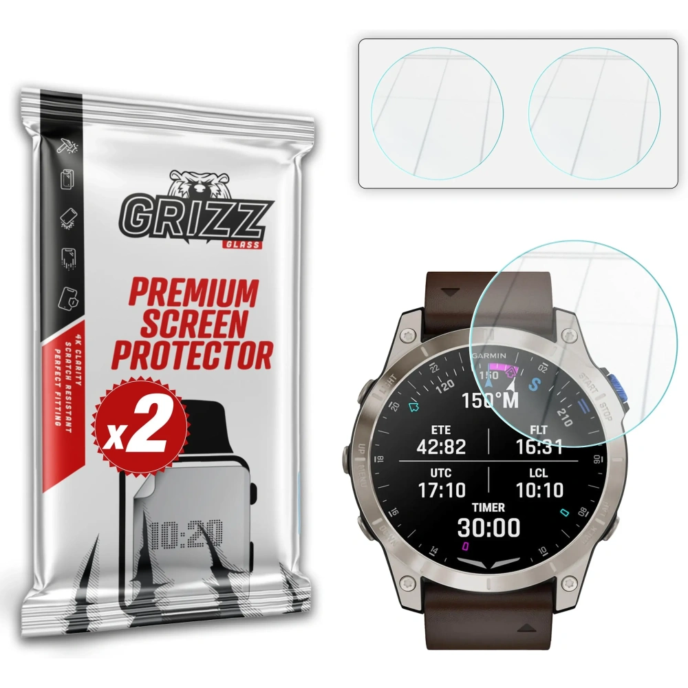 Wholesale GrizzGlass HybridGlass Garmin D2 Mach 1 Pro 51mm - GRZ12858 - {ean13} - Hurt