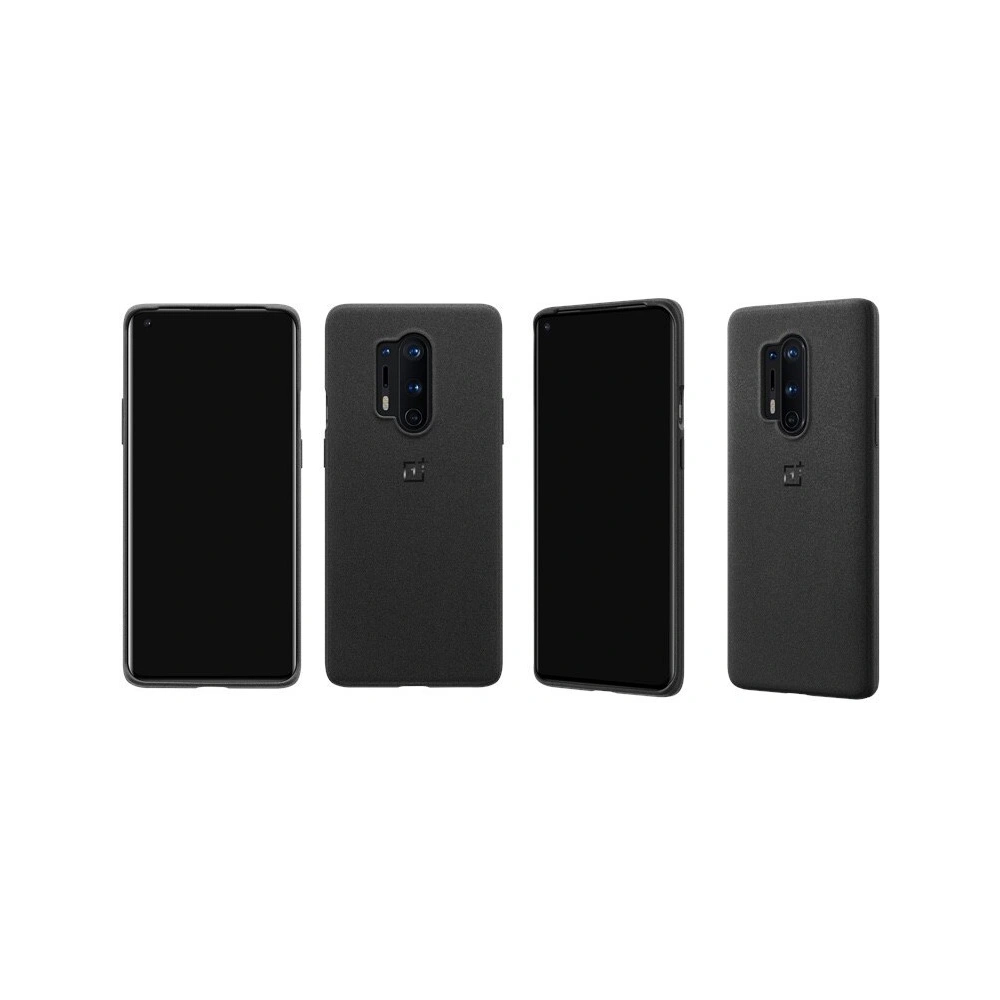 Hurtownia GSM - Etui OnePlus 8 Pro Sandstone Bumper Case Czarne - OPL006BLK - {ean13} - Hurt