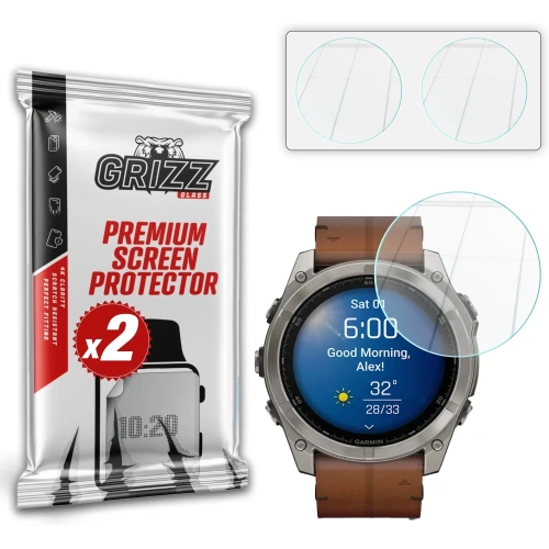 Szkło hybrydowe GrizzGlass HybridGlass do Garmin Fenix 8 51mm
