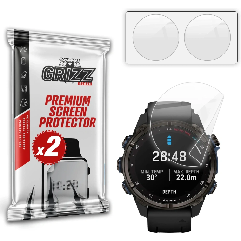 Hurtownia GSM - Folia keramická GrizzGlass CeramicFilm pro Garmin Descent Mk3 43mm - GRZ12891 - {ean13} - Hurt