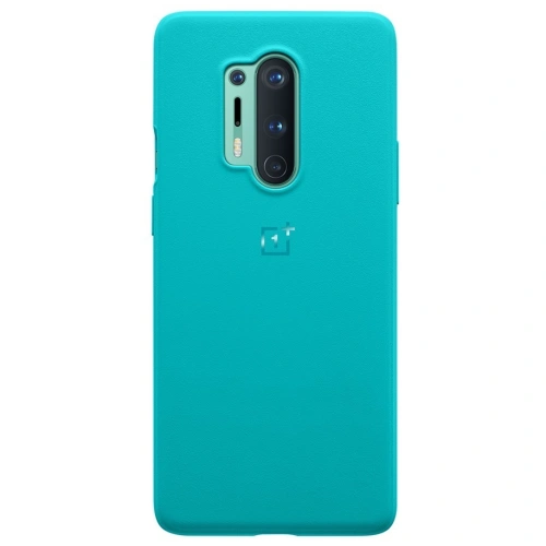 Etui OnePlus 8 Pro Sandstone Bumper Case Cyjanowy
