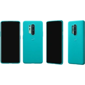 Hurtownia GSM - OnePlus 8 Pro Sandstone Bumper Case Cyan - OPL007CYA - {ean13} - Hurt