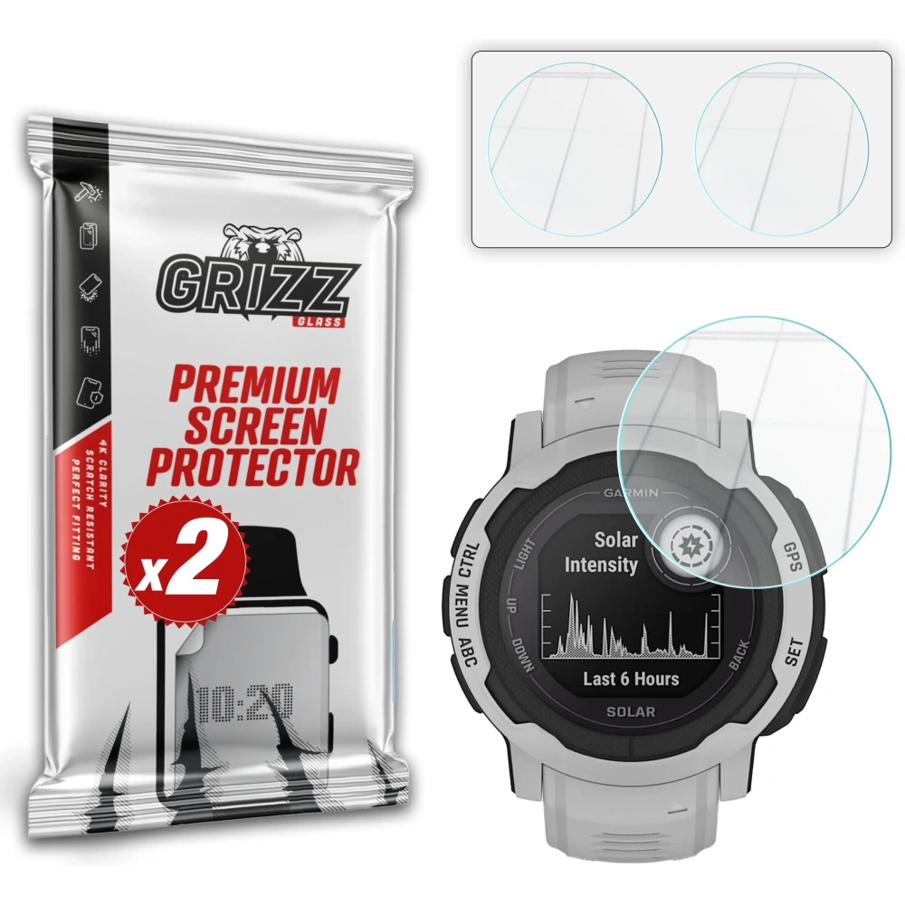 Hurtownia GSM - Hybidní sklo GrizzGlass HybridGlass pro Garmin Instinct 2 45mm - GRZ12899 - {ean13} - Hurt