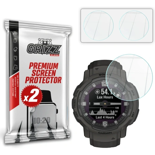 Szkło hybrydowe GrizzGlass HybridGlass do Garmin Instinct Crossover