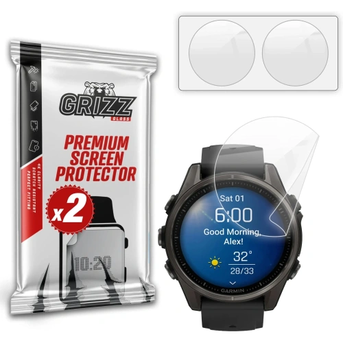 Folia ceramiczna GrizzGlass CeramicFilm do Garmin Fenix 8 43mm