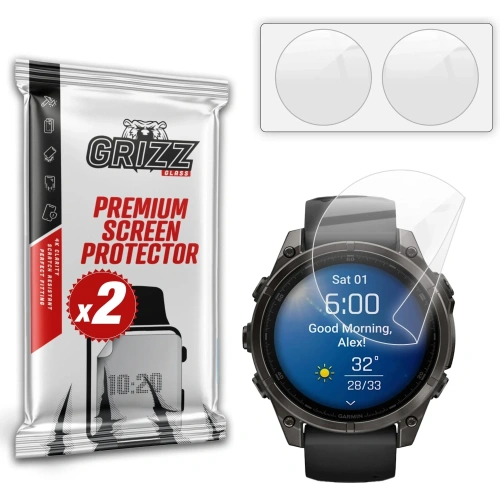 Folia ceramiczna GrizzGlass CeramicFilm do Garmin Fenix 8 47mm