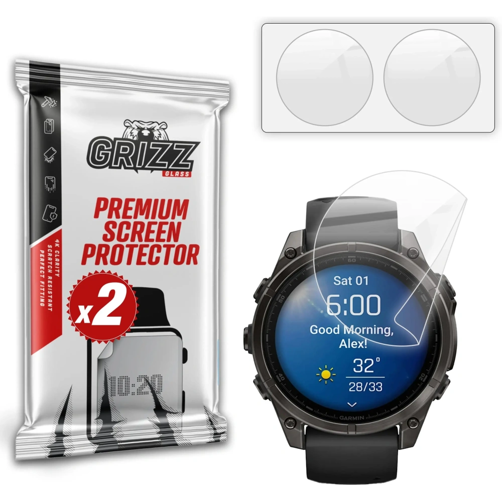 Hurtownia GSM - Folia ceramiczna GrizzGlass CeramicFilm do Garmin Fenix 8 47mm - GRZ12913 - {ean13} - Hurt