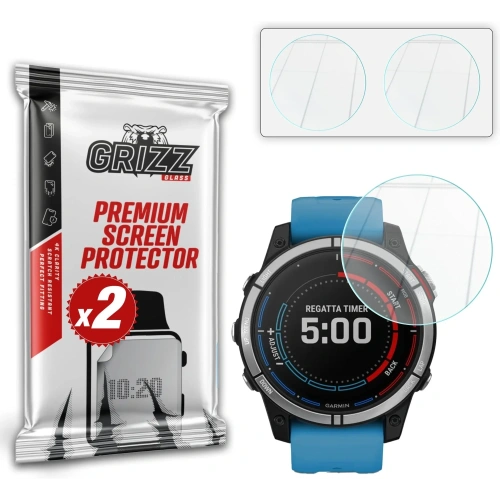 Szkło hybrydowe GrizzGlass HybridGlass do Garmin quatix 7 47mm