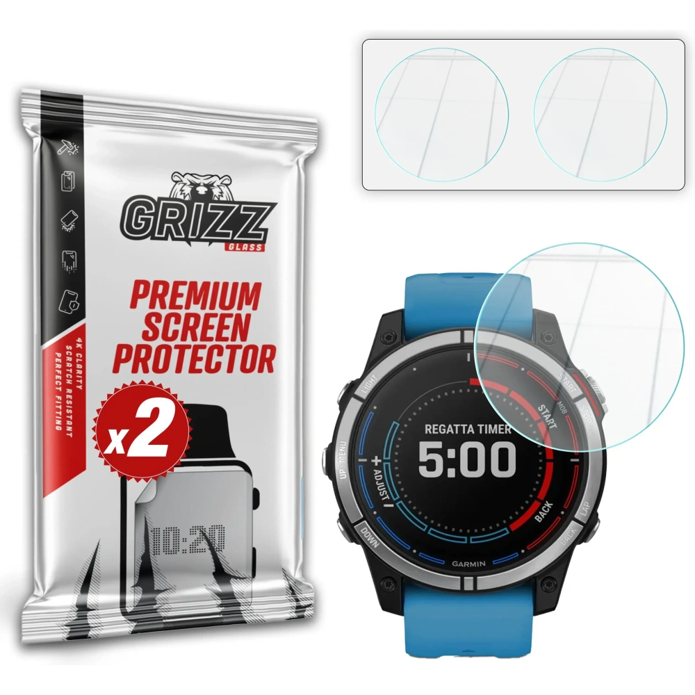 Hurtownia GSM - Hybritní sklo GrizzGlass HybridGlass pro Garmin quatix 7 47mm - GRZ12915 - {ean13} - Hurt