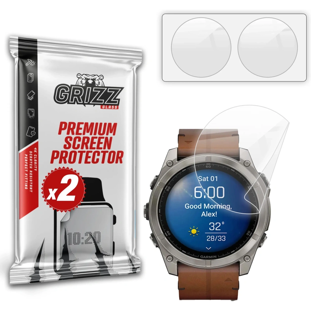 Wholesale GrizzGlass CeramicFilm Garmin Fenix 8 51mm - GRZ12916 - {ean13} - Hurt