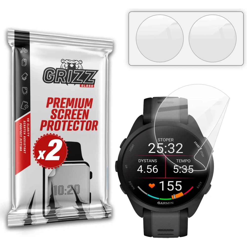 Wholesale GrizzGlass CeramicFilm Garmin Forerunner 165 - GRZ12918 - {ean13} - Hurt