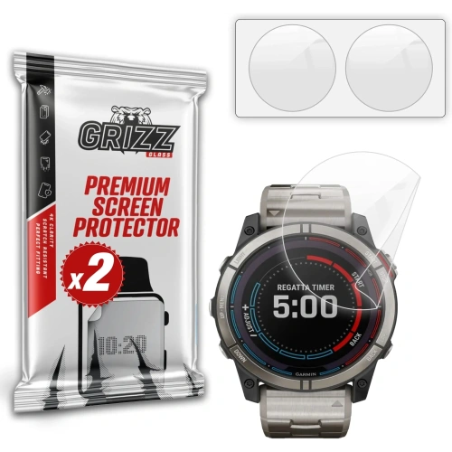 Folia ceramiczna GrizzGlass CeramicFilm do Garmin quatix 7X 51mm