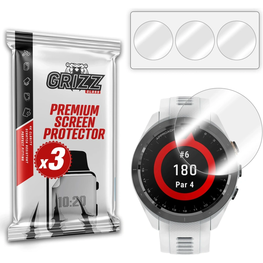 Hurtownia GSM - Folia hydrogelová GrizzGlass Hydrofilm pro Garmin Approach S70 42mm - GRZ12942 - {ean13} - Hurt