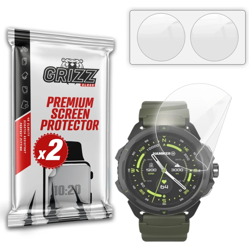 Hurtownia GSM - GrizzGlass KerámiaFilm Kalapács Óra 2 Katonai Kiadás - GRZ12953 - {ean13} - Hurt
