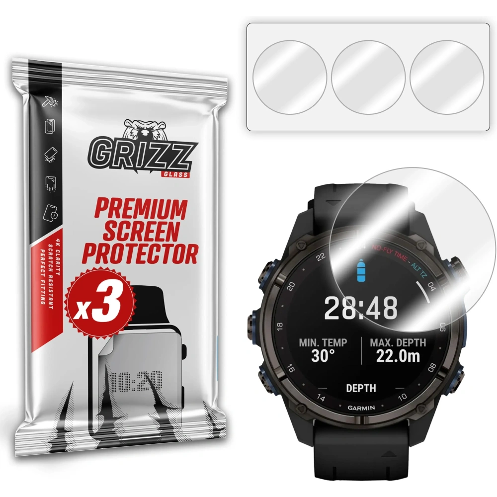 Hurtownia GSM - GrizzGlass Hydrofilm Garmin Descent Mk3 43mm - GRZ12958 - {ean13} - Hurt