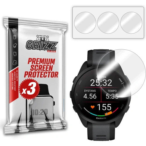 Folia hydrożelowa GrizzGlass Hydrofilm do Garmin Forerunner 165
