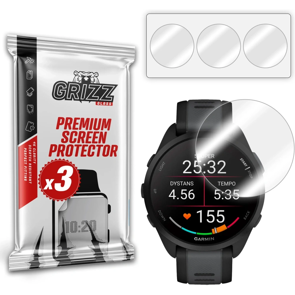 Hurtownia GSM - GrizzGlass Hydrofilm Garmin Forerunner 165 - GRZ12969 - {ean13} - Hurt
