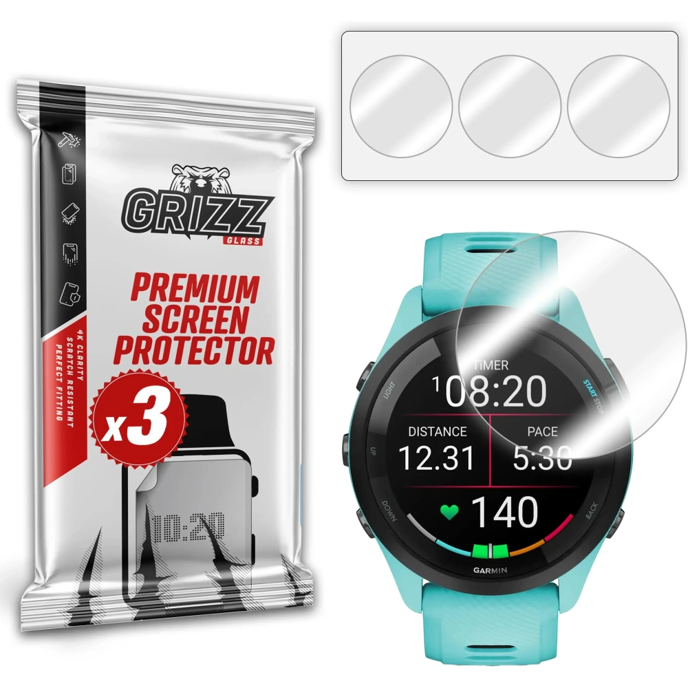 Hurtownia GSM - Folia hydrożelowa GrizzGlass Hydrofilm do Garmin Forerunner 265 46mm - GRZ12970 - {ean13} - Hurt