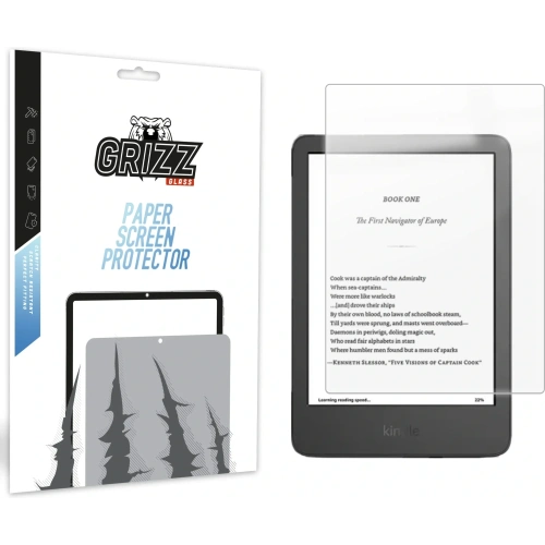 Folia matowa GrizzGlass PaperScreen do Amazon Kindle 6" 2024