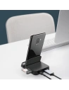 Hurtownia GSM - Stacja dokująca, HUB USB-C Baseus Mate Docking do smartfonów Huawei i Samsung, 15W (czarna) - BSU1433BLK - {ean13} - Hurt