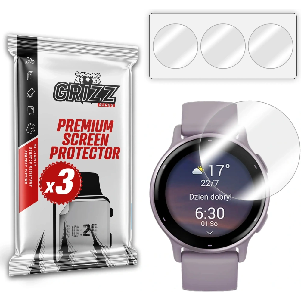 Hurtownia GSM - Folia hydrożelowa GrizzGlass Hydrofilm do Garmin Vivoactive 5 - GRZ12999 - {ean13} - Hurt