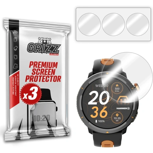 Folia hydrożelowa GrizzGlass Hydrofilm do Hammer Watch 2 Lite