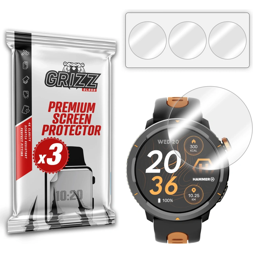 Hurtownia GSM - GrizzGlass Hydrofilm Hammer Óra 2 Lite - GRZ13001 - {ean13} - Hurt