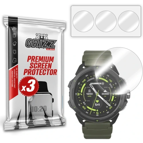 Folia hydrożelowa GrizzGlass Hydrofilm do Hammer Watch 2 Military Edition