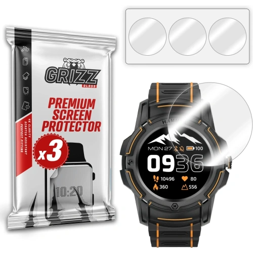 Folia hydrożelowa GrizzGlass Hydrofilm do Hammer Watch Plus