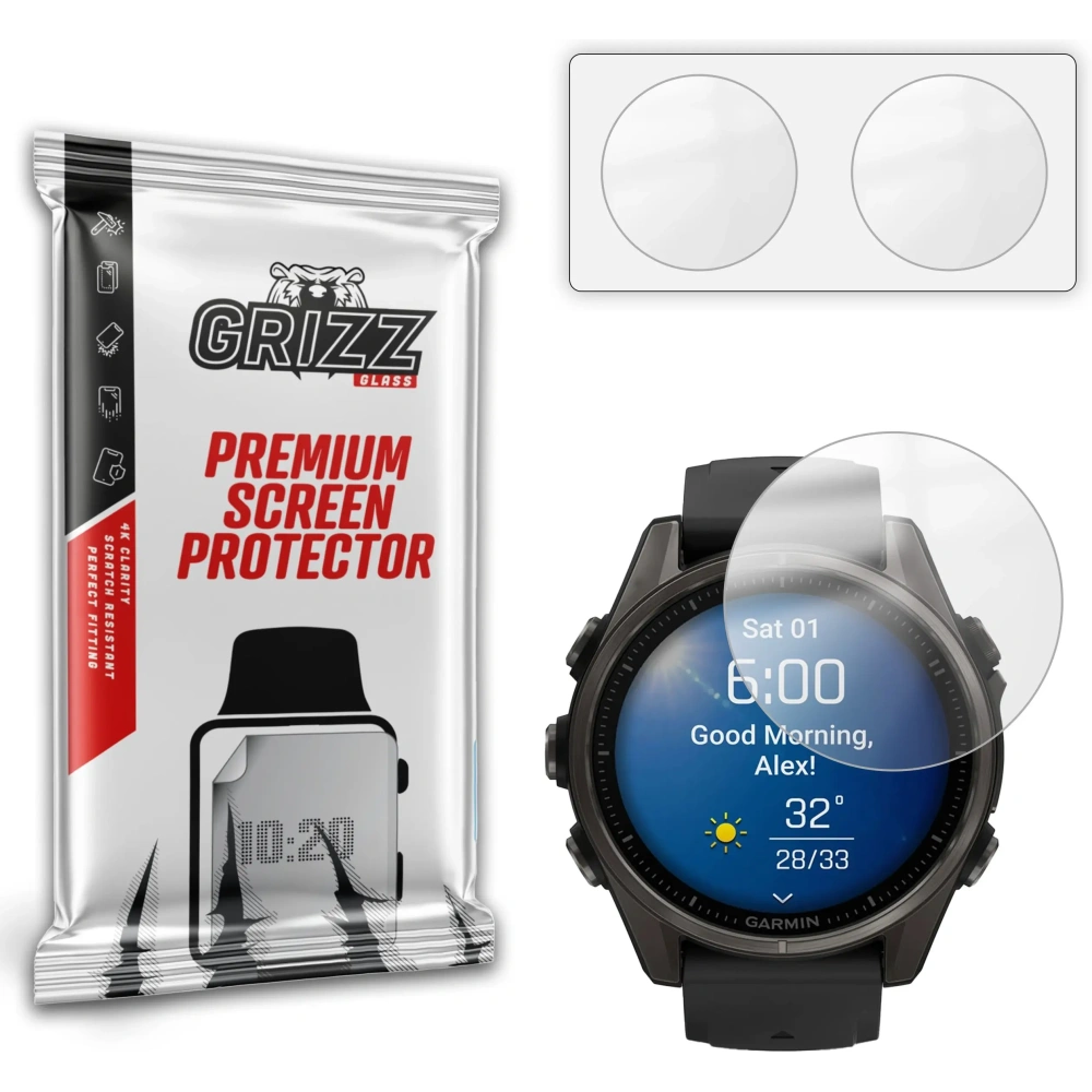 Wholesale GrizzGlass PaperScreen Garmin Fenix 8 43mm - GRZ13024 - {ean13} - Hurt