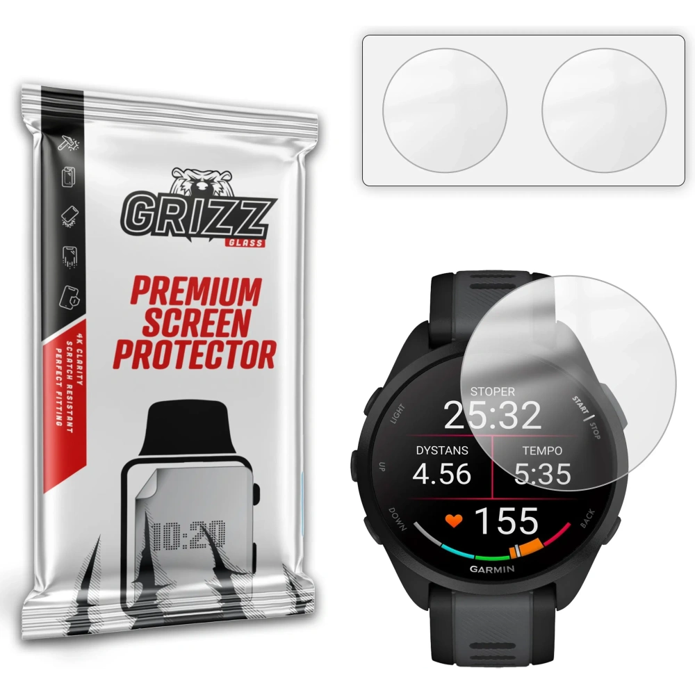 Hurtownia GSM - GrizzGlass Ecran de hârtie Garmin Forerunner 165 - GRZ13027 - {ean13} - Hurt