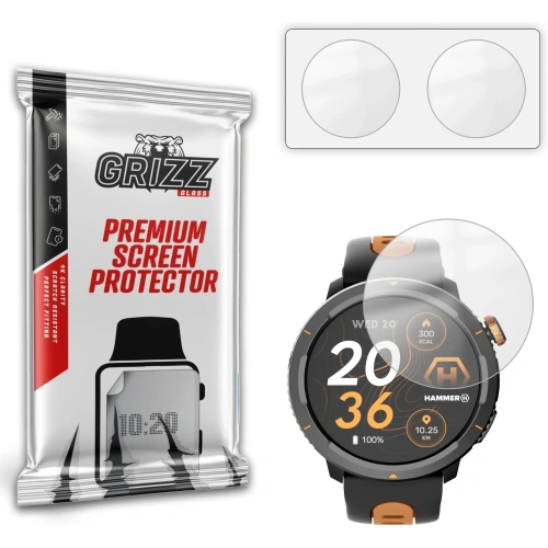 Folia matowa GrizzGlass PaperScreen do Hammer Watch 2 Lite