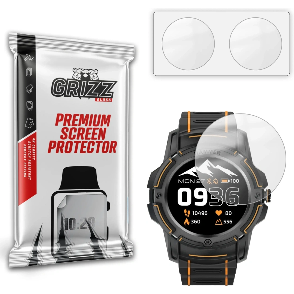 Wholesale GrizzGlass PaperScreen Hammer Watch Plus - GRZ13041 - {ean13} - Hurt