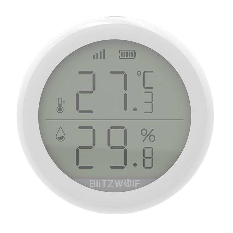 BlitzWolf Distributor - 5907489603638 - BLZ221 - Blitzwolf BW-IS4 ZigBee Temperature & Humidity Sensor - B2B homescreen