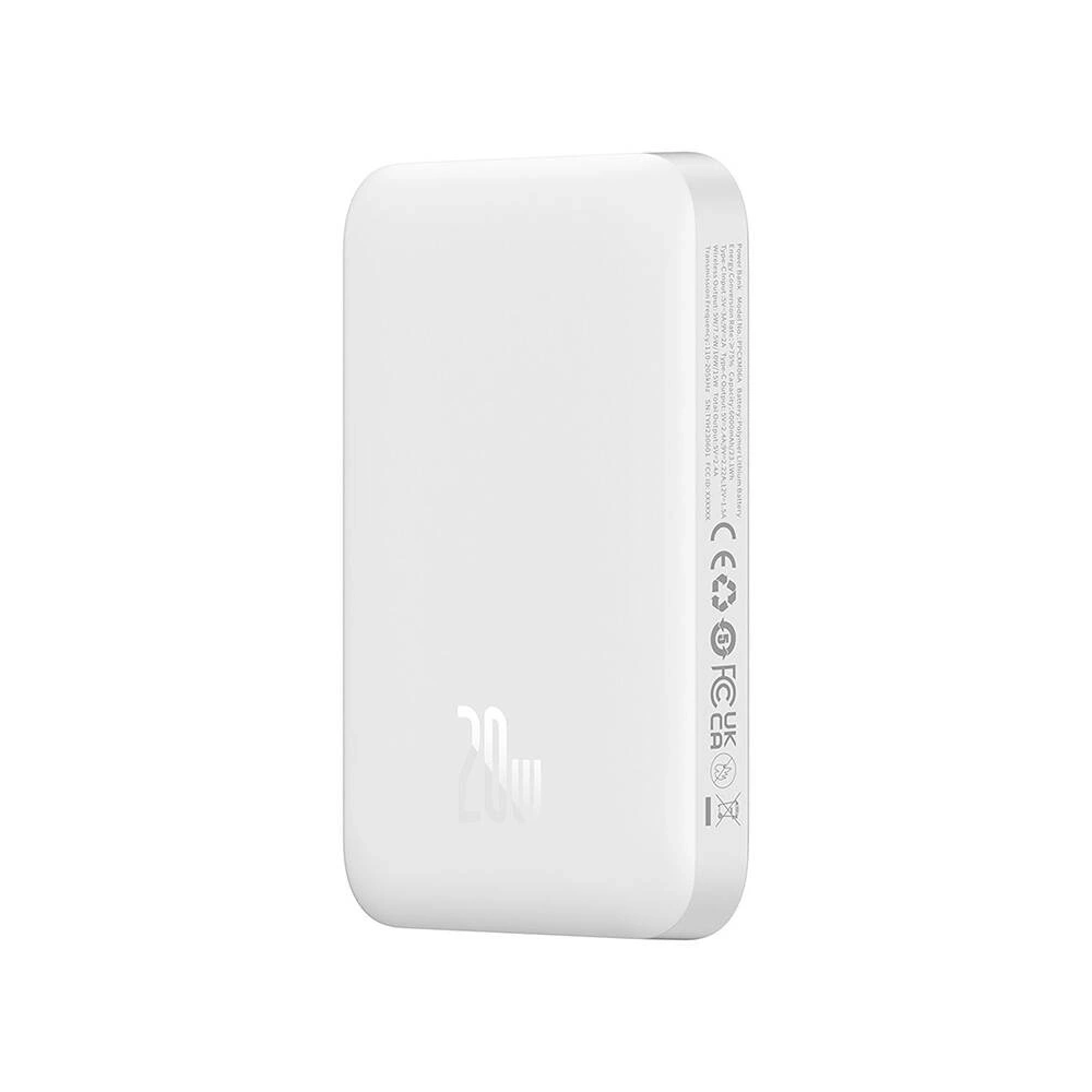 Hurtownia GSM - Baseus Magnetic Mini Powerbank 6000mAh 20W MagSafe (alb) - BSU8921 - {ean13} - Hurt