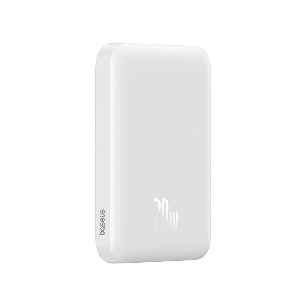 Hurtownia GSM - Powerbank magnetický Baseus Magnetic Mini 6000mAh 20W MagSafe (bílý) - BSU8921 - {ean13} - Hurt