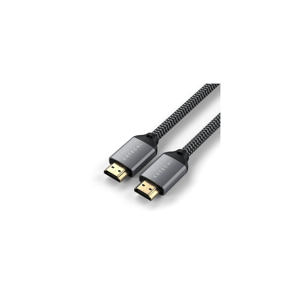 Hurtownia GSM - Satechi 8K 60Hz / 4K 120Hz / 100Hz 2m HDMI 2.1 kábel (űrszürke) - STH180 - {ean13} - Hurt
