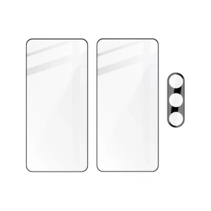 Hurtownia GSM - BIZON Edge 2 Csomag 2x edzett üveg + 1x lencsevédő Samsung Galaxy S24+ Plus - BIZ8255 - {ean13} - Hurt