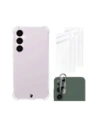 Wholesale Bizon Case Clear Pack case + 2x tempered glass + lens protection Samsung Galaxy S24+ Plus clear - BIZ8256 - {ean13} - Hurt
