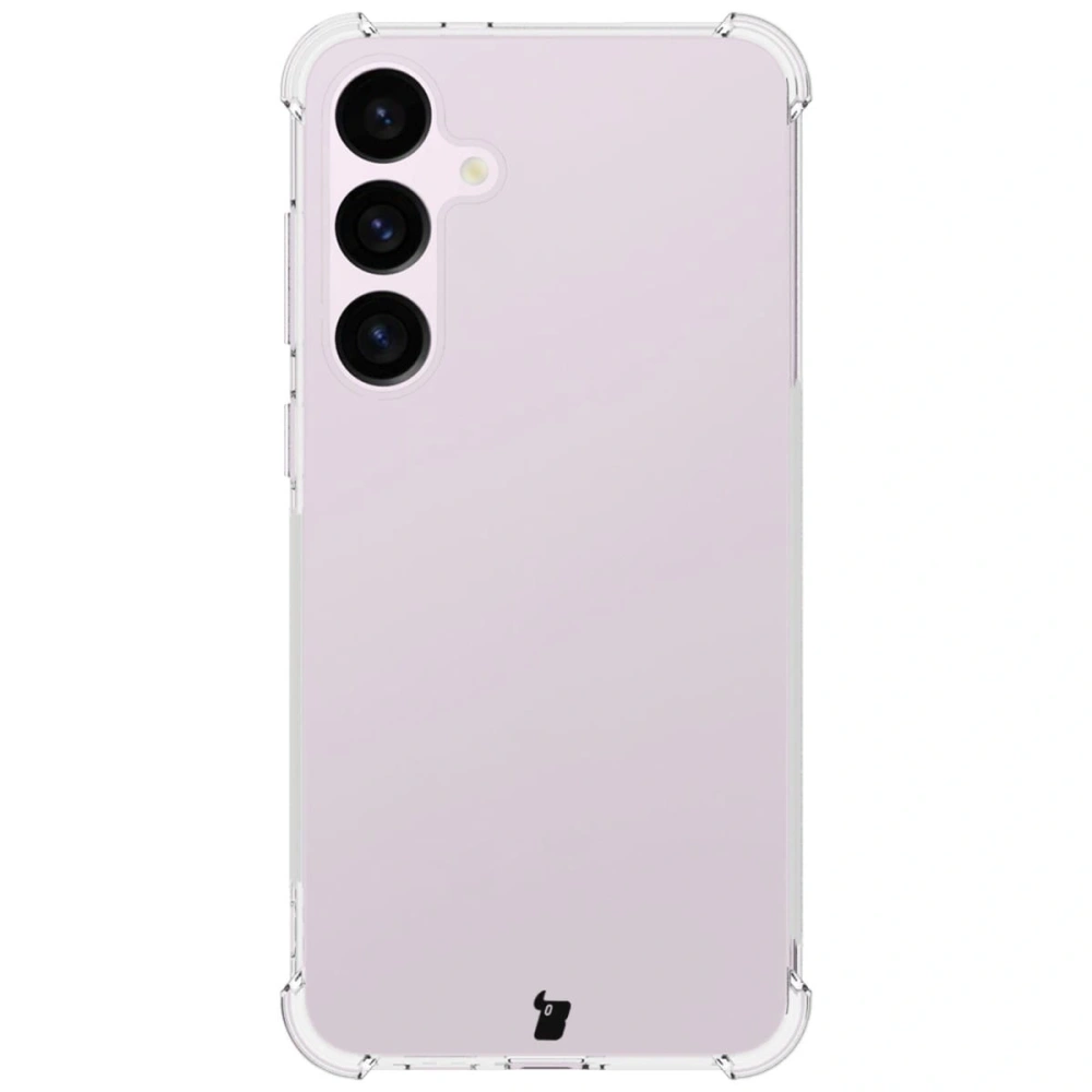 Hurtownia GSM - Bizon Case Clear Pack Hülle + 2x gehärtetes Glas + Linsenschutz Samsung Galaxy S24+ Plus klar - BIZ8256 - {ean13} - Hurt