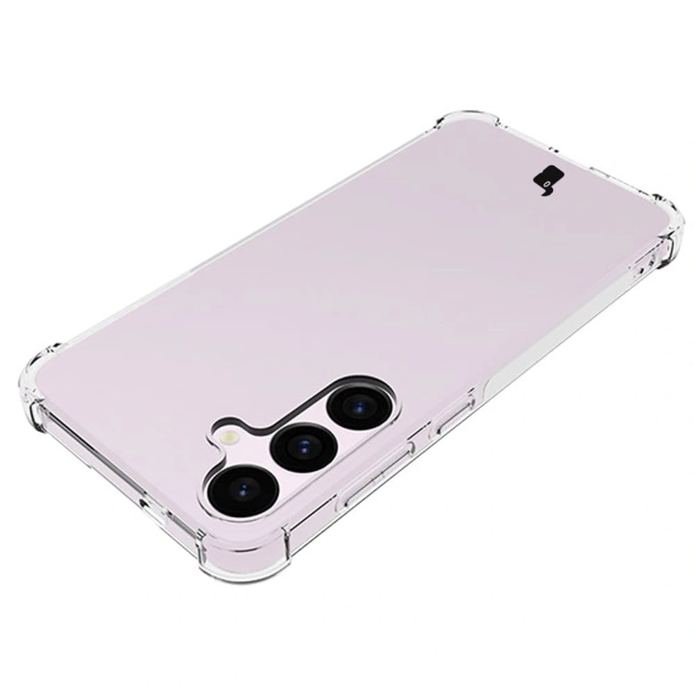 Hurtownia GSM - Bizon Case Clear Pack Hülle + 2x gehärtetes Glas + Linsenschutz Samsung Galaxy S24+ Plus klar - BIZ8256 - {ean13} - Hurt
