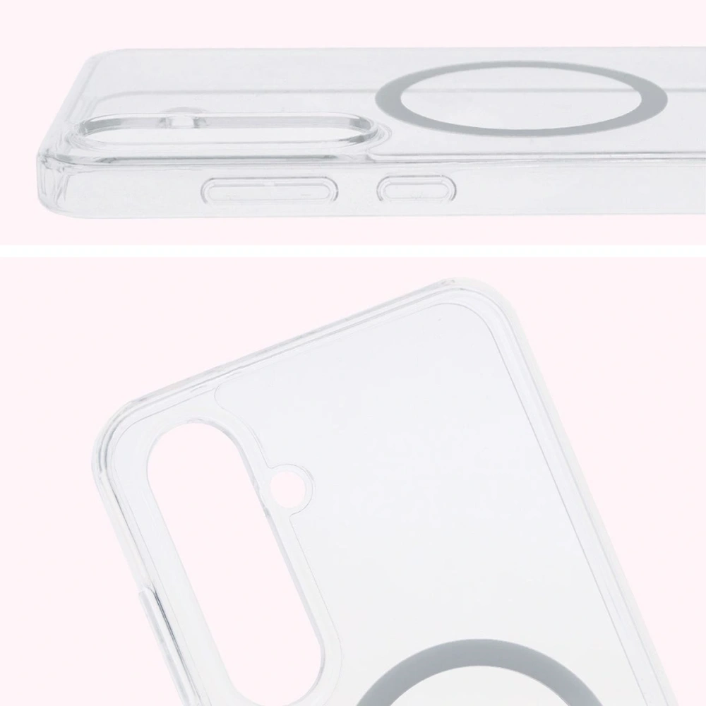 Hurtownia GSM - Etui z pierścieniem magnetycznym Bizon Case CrystalO do Samsung Galaxy S24 FE przezroczyste - BIZ8258 - {ean13} - Hurt