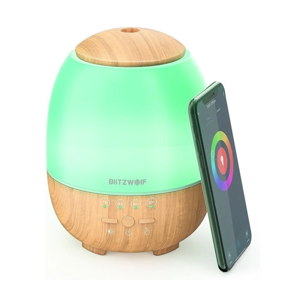 Hurtownia GSM - Smart nawilżacz powietrza / aromatyzer Blitzwolf BW-FUN3, ultradźwiękowy, Wi-Fi, 400ml - BLZ223 - {ean13} - Hurt