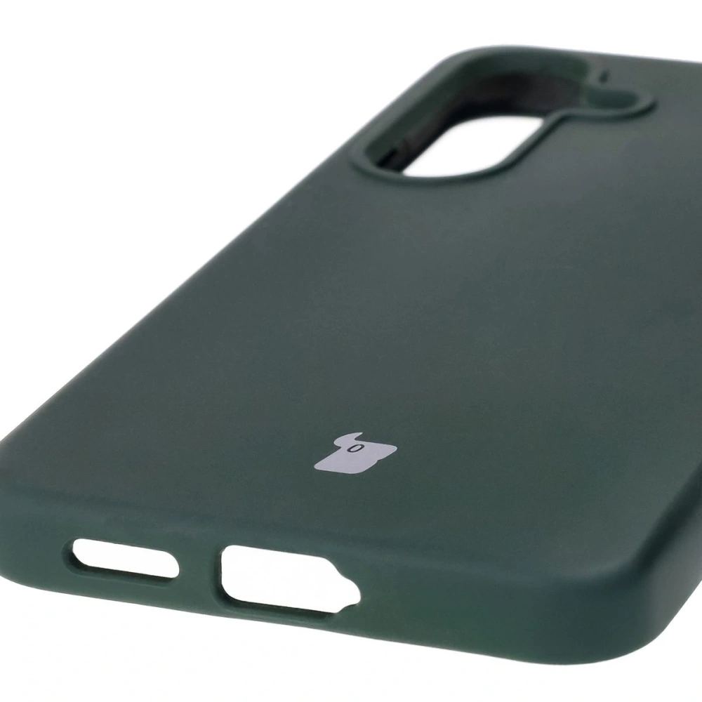 Hurtownia GSM - Caz moale Bizon Samsung Galaxy S25 verde închis - BIZ8260 - {ean13} - Hurt