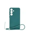 Hurtownia GSM - Bizon Caz Silică Magnetic Samsung Galaxy S25 / Galaxy S24 verde închis - BIZ8261 - {ean13} - Hurt
